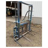 QUICK ATTACH SQUARE BALE GRABBER