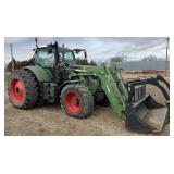 2015 FENDT 724 S4 MFWD VARIO TRACTOR  W/LOADER A-1