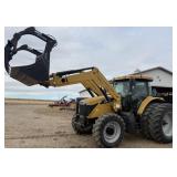 2008 CHALLENGER MT565B MFWD TRACTOR W/LOADER