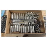 Craftsman 1/2" socket set SAE & Metric