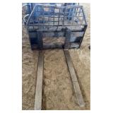 CAT PALLET FORK SKIDSTEER ATTACHEMENT