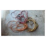 Air hose, extension cords, tender