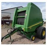 2014 JOHN DEERE 569 PREMIUM ROUND BALER