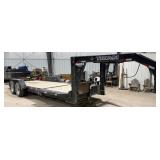 2021 TITAN GOOSENECK TILT BED TANDEM AXLE TRAILER