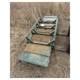 ELIAS LIVESTOCK SCALE W/ROUND BALE HOLDER