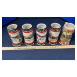 (9) COORS & BUDWEISER STEINS