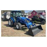 2019 NEW HOLLAND BOOMER50 TRACTOR W/260 LOADER