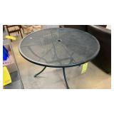 METAL PATIO TABLE