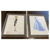 (2) BARBIE FASHION MODEL COLLECTION BY ROBERT BEST
