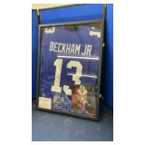 Odell Beckham Signed Jersey Framed