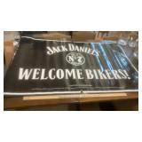 (2) JACK DANIELS BANNERS