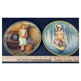 (2) Bradford Exchange Plates