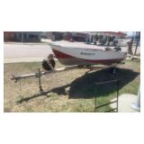 LUND 1983 16" LONG FISHING BOAT