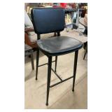 (8) BLACK BAR STOOLS