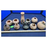 NATIVE AMERICAN THEMED POTTERY AND MISC