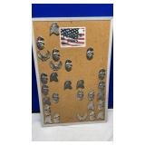 PINS, FLAGS, GUN CLEANING KIT & MORE