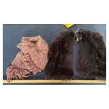IMITATION FUR LADIES GATERS, ALPACK SCARF & SHAW