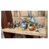 ASSORTED BIRD FIGURES