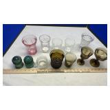 CLOCK, COFFEE CUPS, GLASSES & MORE