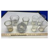 COKE GLASSES, SCHMID FIGURES, JUICER, CANDYDISH