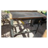 WORK BENCH MEASURES 48" W X 34"T