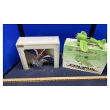 AIRPLANE COIN BANK, ROCKIES TRUCKS & SINCLAIR CAR