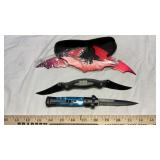 DRAGON THROWING KNIVES, ARMY & MISC. KNIVES (NEW)