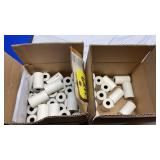 FOAM EARPLUGS, DEPRESSION GLASS BOOKS, PAPER ROLLS