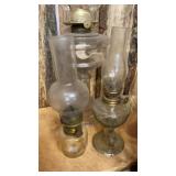 (3) SMALL OIL LAMPS