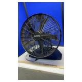 (2) FANS, ELECTRIC FIREPLACE & TV TRAY
