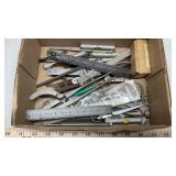 FILES, STRING LEVELS, STARRETT PROTRACTOR & MORE