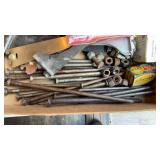 TENT STAKES, LUG NUTS AND ASSORTED HARDWARE
