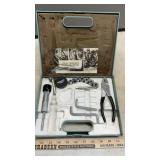 SOCKET TOOL KIT, BIN OF NUTS AND BOLTS, AND MORE