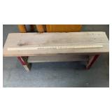(2) WOOD BENCHES