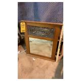 WALL HANGING BEAR MIRROR