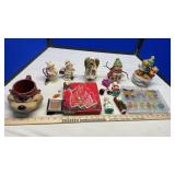 JUICERS, GLASS CANDY & CHRISTMAS DECOR