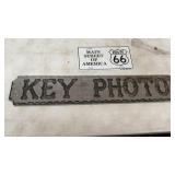 (3) WOOD WALL HANGINGS & SIGN