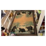 NATURE THEMED AREA RUG (63in.x92in.)