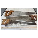 ASSORTED HAND SAWS AND GARDEN SPRAYERS
