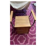 WOODEN COMMODE