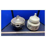 CLAY POT & STAND