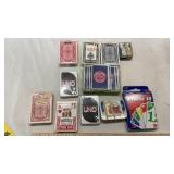 PLAYING CARDS & CARD HOLDER