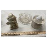 JUICER, COFFEE CUPS & PLATES