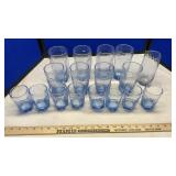 (17) WATER GLASSES