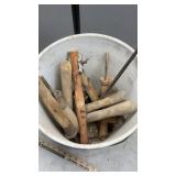 HANDLES FOR CROSS CUT SAWS & WOOD WRINGERS
