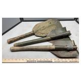 (3) U.S. ARMY ENTRENCHING TOOLS