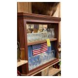 MIRROR SHELF MEASURES 41"W X 39"T