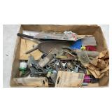 PINS, VINTAGE TOY CARS, FOLDING STOOL & MISC