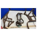 ASSORTED HEAD STALLS & PARTS
