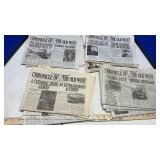CHRONICLE OF THE OLD WEST NEWPAPERS